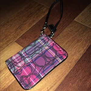 Coach wristlet